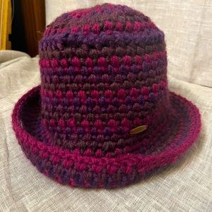 Boho crocheted hat